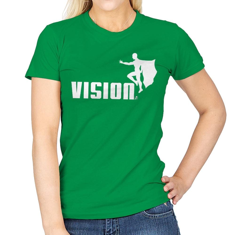 Synthezoid Athletics - Womens T-Shirts RIPT Apparel Small / Irish Green