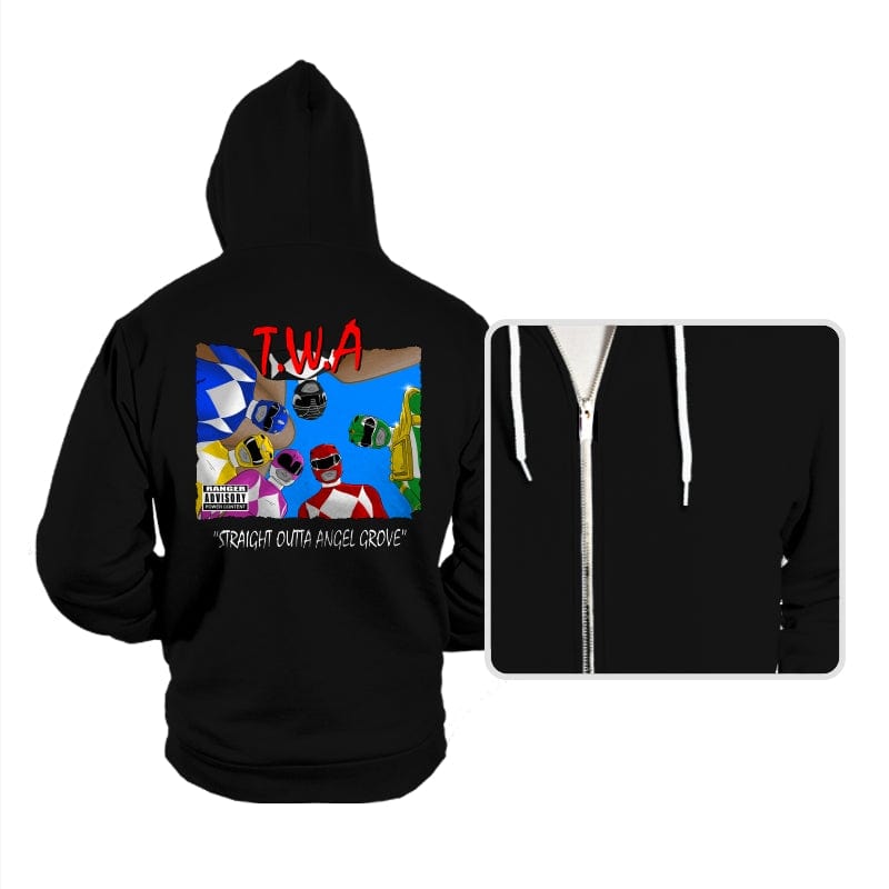 T.W.A - Hoodies Hoodies RIPT Apparel Small / Black