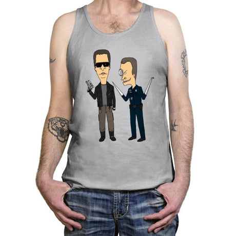 T800 and T1000 - Tanktop Tanktop RIPT Apparel X-Small / Athletic Heather