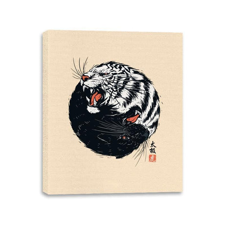 Tachi Tiger - Canvas Wraps Canvas Wraps RIPT Apparel 11x14 / Natural