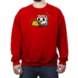 Taco Tuesday Special - Crew Neck Sweatshirt Crew Neck Sweatshirt RIPT Apparel Small / Red