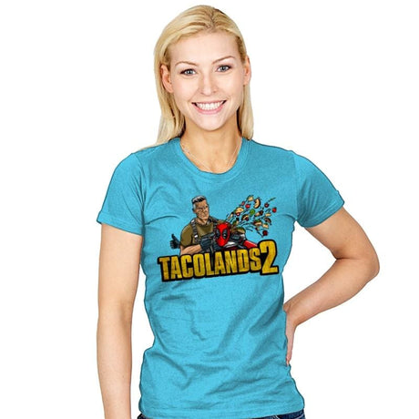 Tacolands 2 - Womens T-Shirts RIPT Apparel