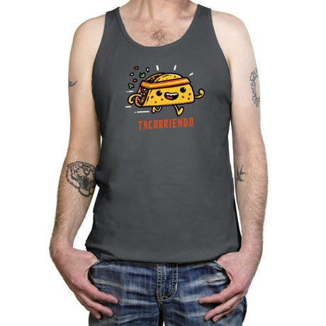 Tacorriendo - Tanktop Tanktop RIPT Apparel X-Small / Asphalt