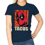 TacosPool - Womens T-Shirts RIPT Apparel Small / Navy