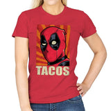 TacosPool - Womens T-Shirts RIPT Apparel Small / Red