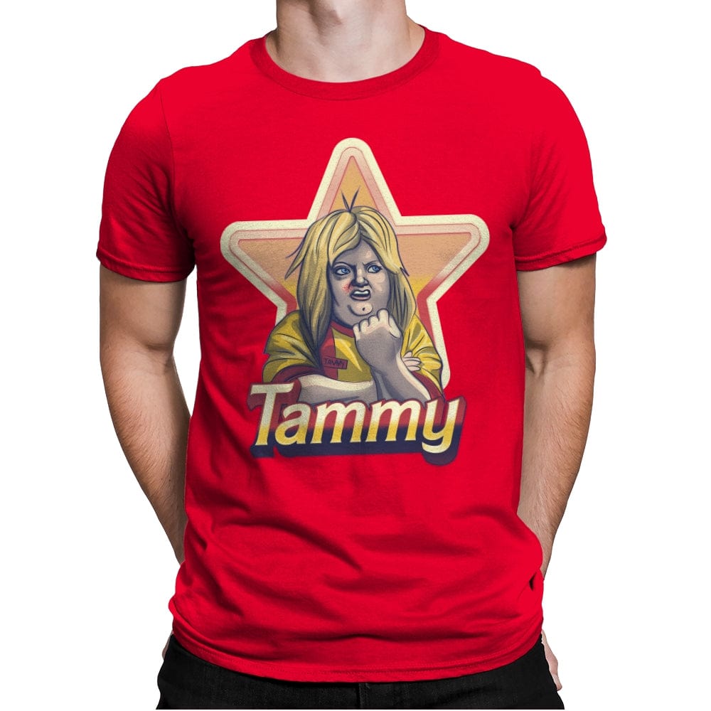 Tammy - Mens Premium T-Shirts RIPT Apparel Small / Red