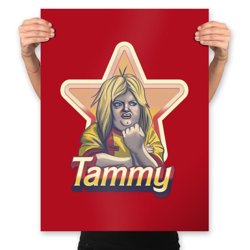 Tammy - Prints Posters RIPT Apparel 18x24 / Red