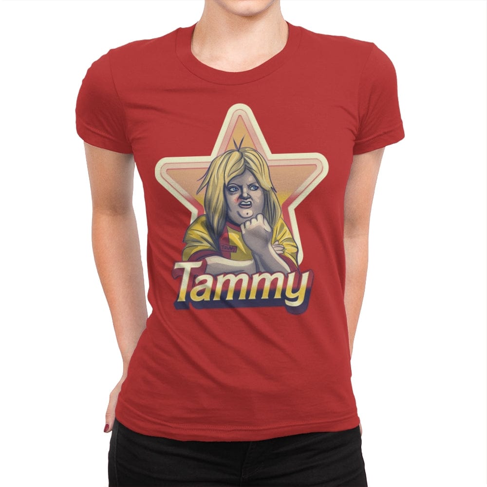 Tammy - Womens Premium T-Shirts RIPT Apparel Small / Red