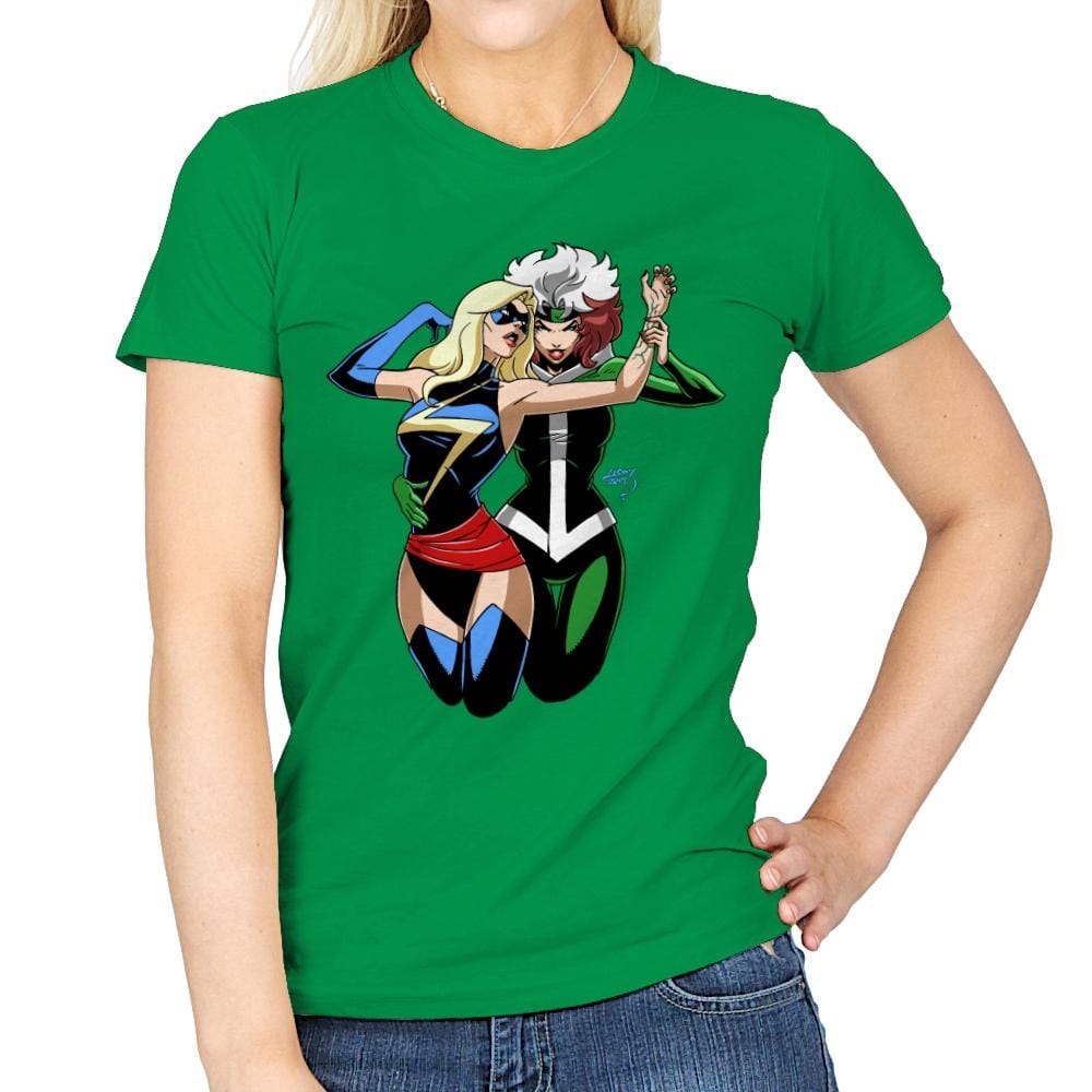 Tango With Rogue - Anytime - Womens T-Shirts RIPT Apparel Small / Irish Green