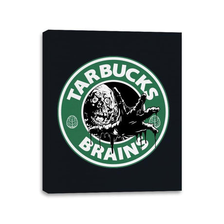 Tarbucks - Canvas Wraps Canvas Wraps RIPT Apparel 11x14 / Black