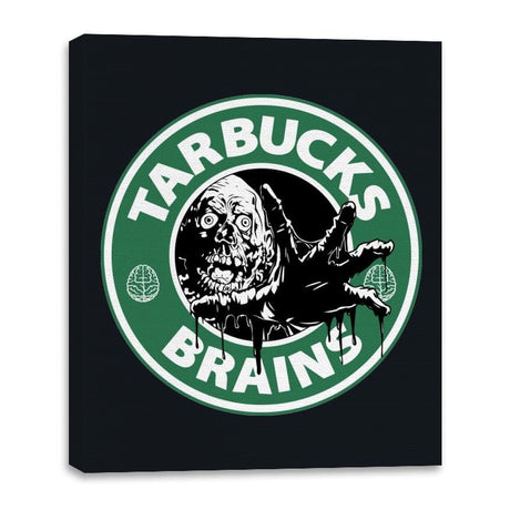 Tarbucks - Canvas Wraps Canvas Wraps RIPT Apparel 16x20 / Black