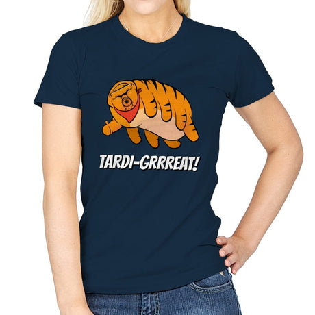 Tardi-Great! - Womens T-Shirts RIPT Apparel Small / Navy