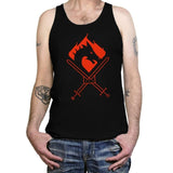 Targ Minimal Crest - Tanktop Tanktop RIPT Apparel X-Small / Black