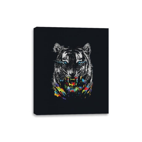 Taste The Rainbow - Canvas Wraps Canvas Wraps RIPT Apparel 8x10 / Black