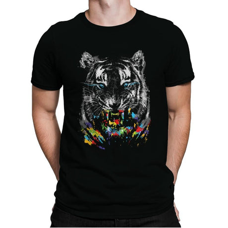 Taste The Rainbow - Mens Premium T-Shirts RIPT Apparel Small / Black