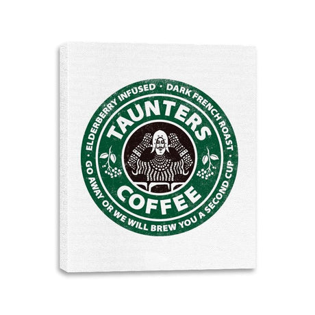 Taunter's French Roast - Canvas Wraps Canvas Wraps RIPT Apparel 11x14 / White