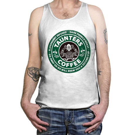 Taunter's French Roast - Tanktop Tanktop RIPT Apparel X-Small / White