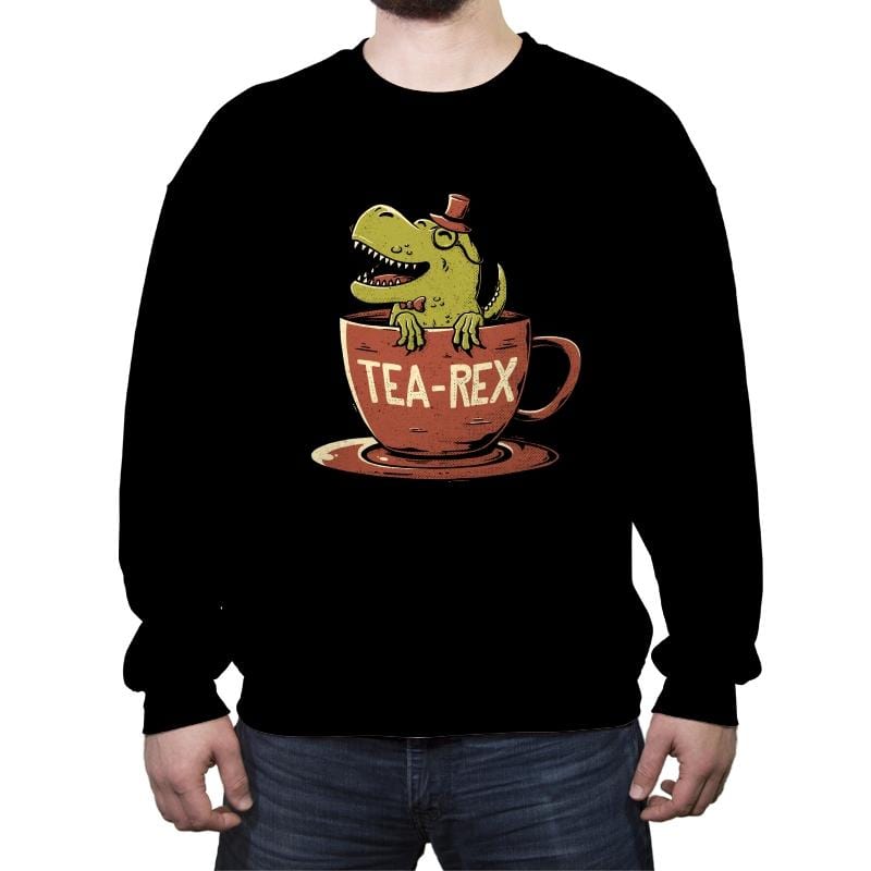 Tea-Rex - Crew Neck Sweatshirt Crew Neck Sweatshirt RIPT Apparel