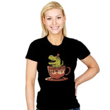 Tea-Rex - Womens T-Shirts RIPT Apparel