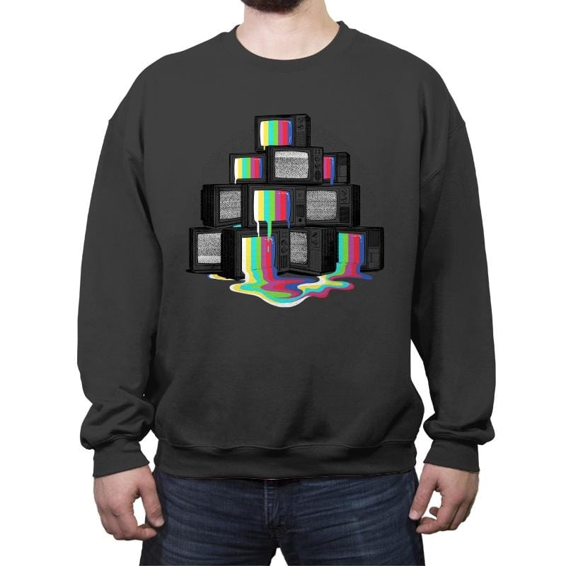 Technical Difficulties - Crew Neck Sweatshirt Crew Neck Sweatshirt RIPT Apparel Small / Charcoal