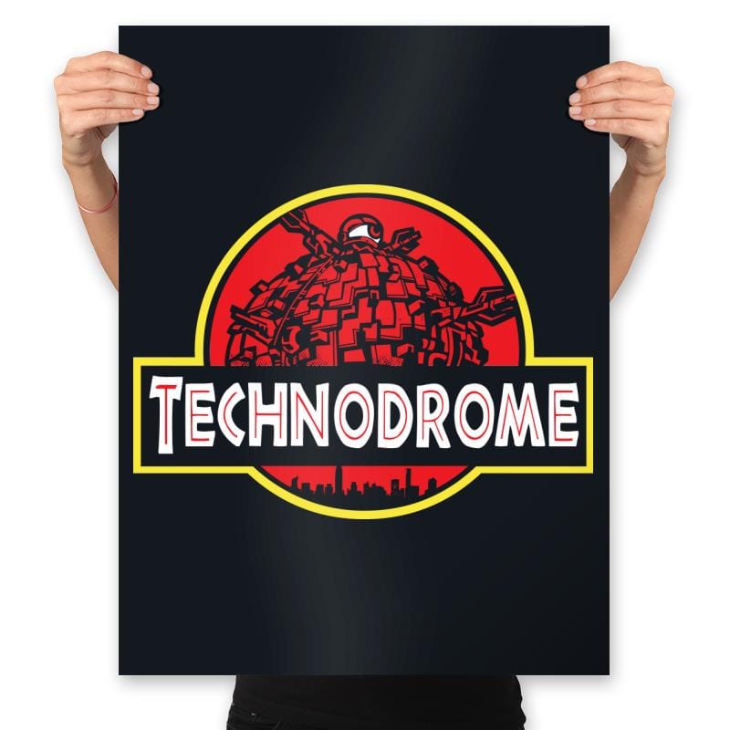 Techno Park - Prints Posters RIPT Apparel 18x24 / Black