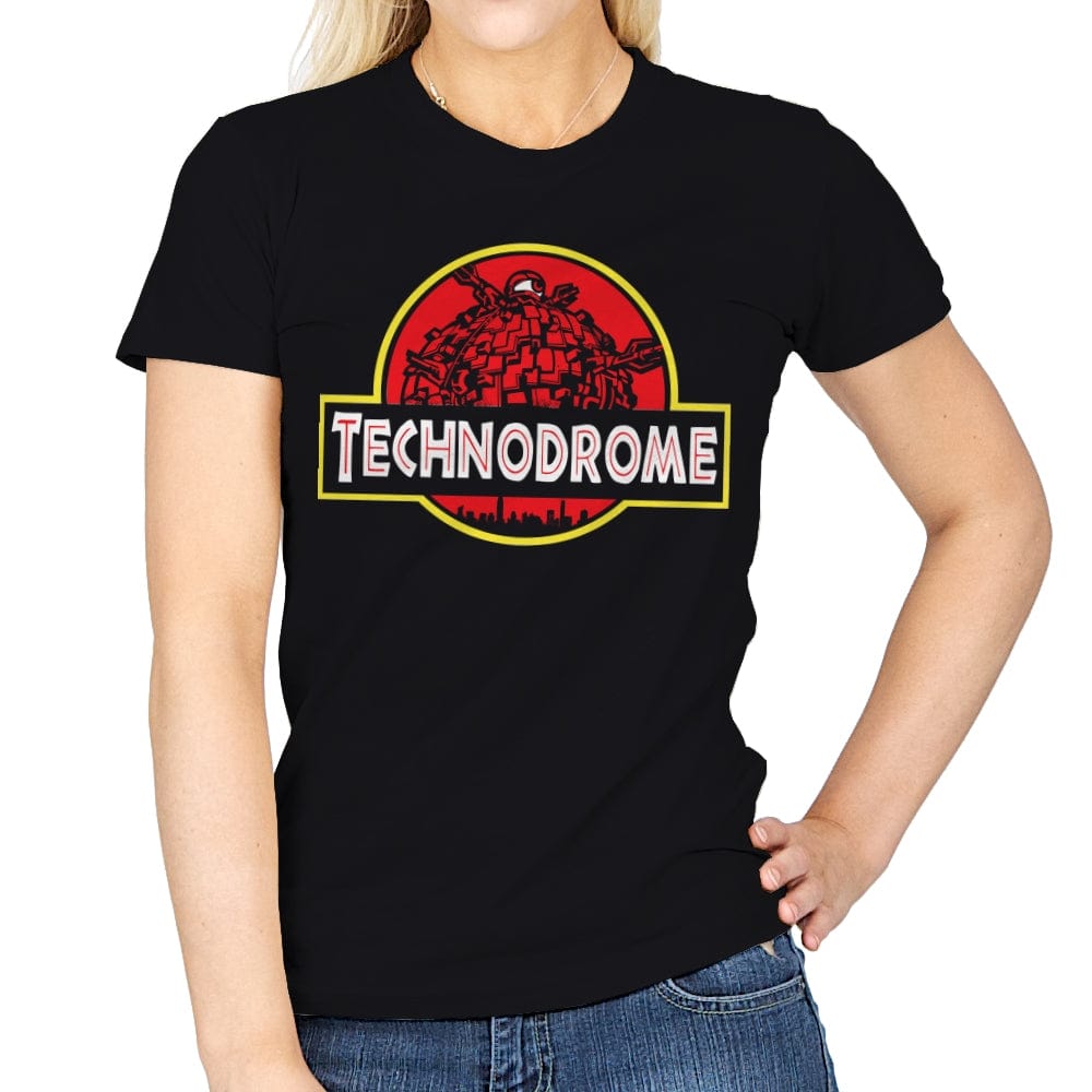 Techno Park - Womens T-Shirts RIPT Apparel Small / Black