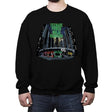 Teenage Power Ninja Rangers - Crew Neck Sweatshirt Crew Neck Sweatshirt RIPT Apparel Small / Black