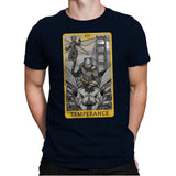 Temperance - Mens Premium T-Shirts RIPT Apparel Small / Midnight Navy