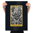 Temperance - Prints Posters RIPT Apparel 18x24 / Black