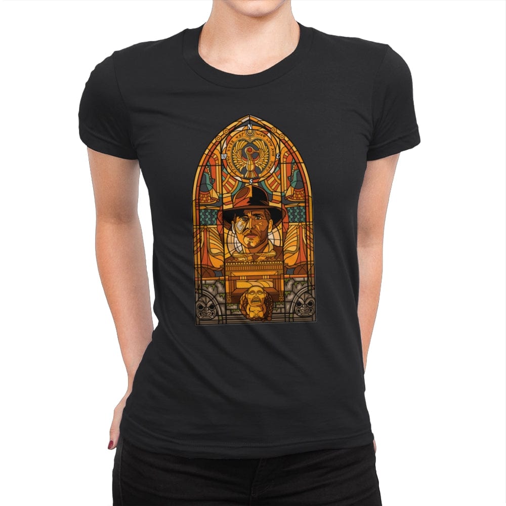 Temple of Adventure - Womens Premium T-Shirts RIPT Apparel Small / Black