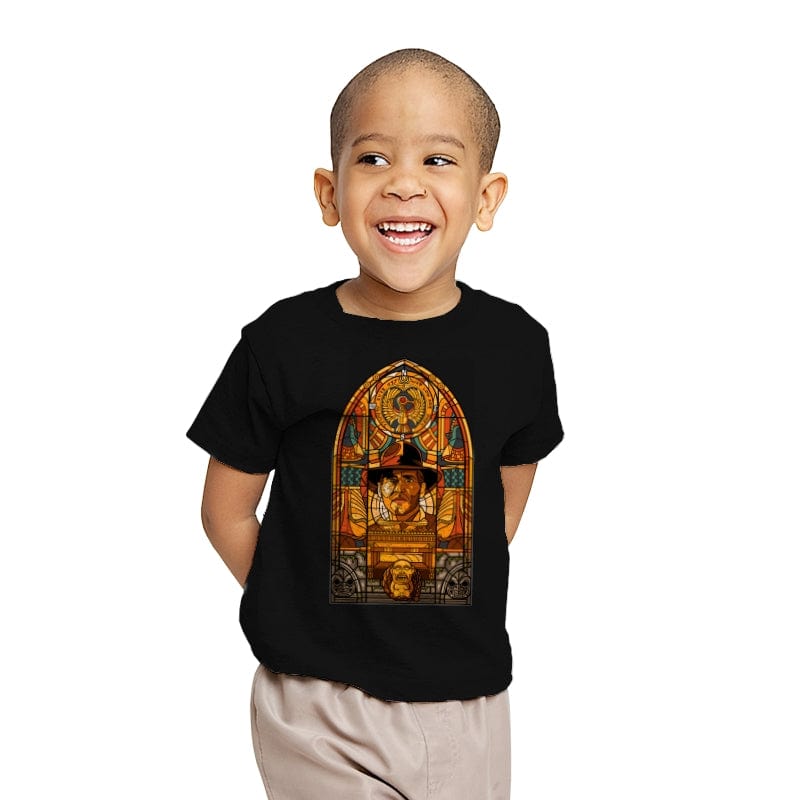 Temple of Adventure - Youth T-Shirts RIPT Apparel X-small / Black