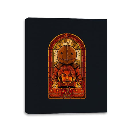 Temple of Samhain - Canvas Wraps Canvas Wraps RIPT Apparel 11x14 / Black