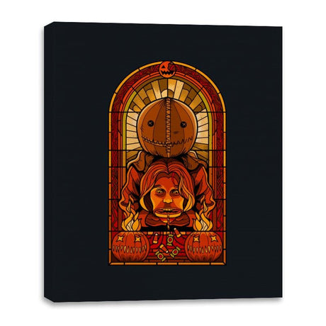 Temple of Samhain - Canvas Wraps Canvas Wraps RIPT Apparel 16x20 / Black