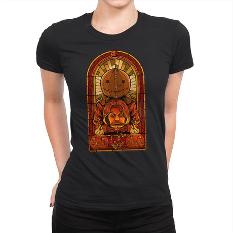 Temple of Samhain - Womens Premium T-Shirts RIPT Apparel Small / Black