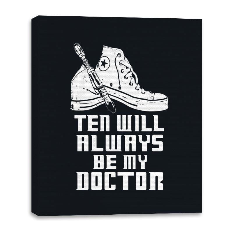 Ten Always - Canvas Wraps Canvas Wraps RIPT Apparel 16x20 / Black