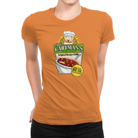 Tenorman Chili Exclusive - Womens Premium T-Shirts RIPT Apparel Small / Classic Orange