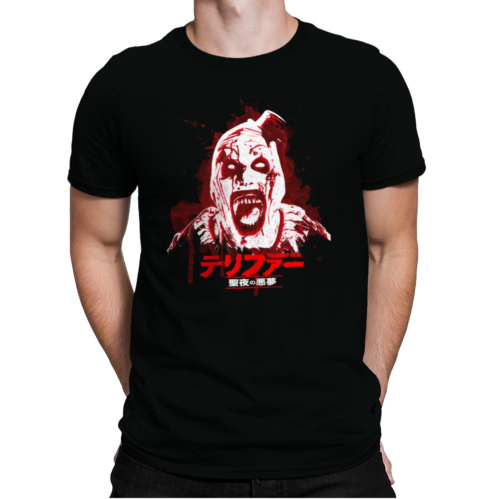 Terrifier 3 - Mens Premium T-Shirts RIPT Apparel Small / Black