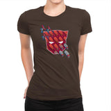 Tessellate, and Roll Out! Exclusive - Womens Premium T-Shirts RIPT Apparel Small / Dark Chocolate