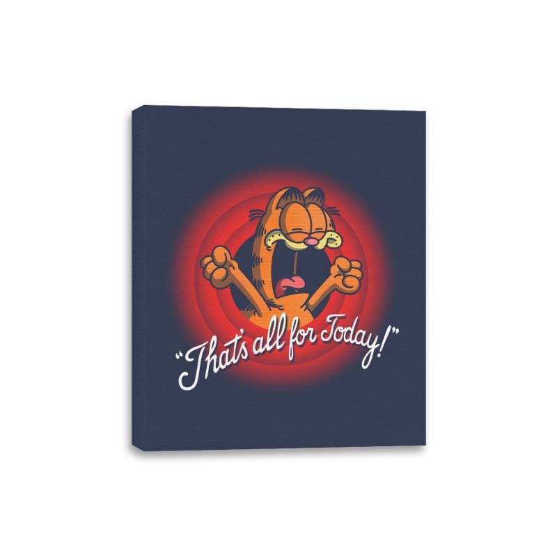 That's All For Today! - Canvas Wraps Canvas Wraps RIPT Apparel 8x10 / Navy