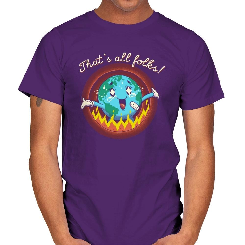 That's All, That's It - Mens T-Shirts RIPT Apparel Small / Purple