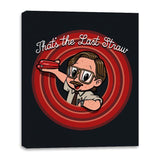 That's the Last Straw - Canvas Wraps Canvas Wraps RIPT Apparel 16x20 / Black