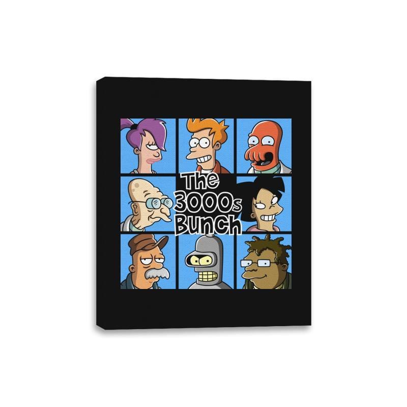 The 3000s Bunch - Canvas Wraps Canvas Wraps RIPT Apparel 8x10 / Black