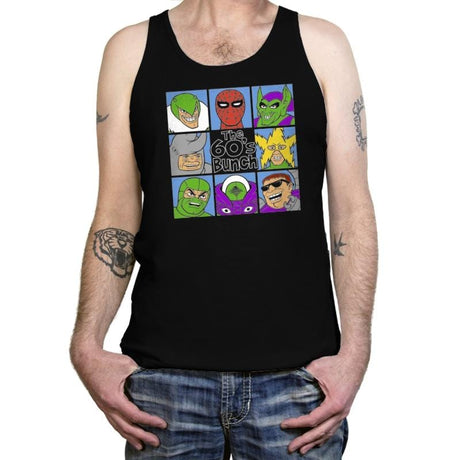 The 60's Bunch - Tanktop Tanktop RIPT Apparel X-Small / Black