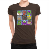 The 60's Bunch - Womens Premium T-Shirts RIPT Apparel Small / Dark Chocolate