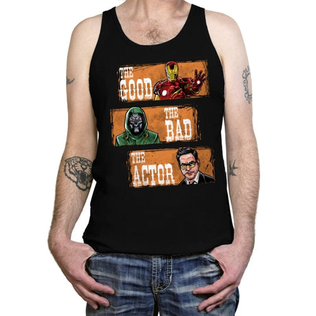 The Actor - Tanktop Tanktop RIPT Apparel X-Small / Black