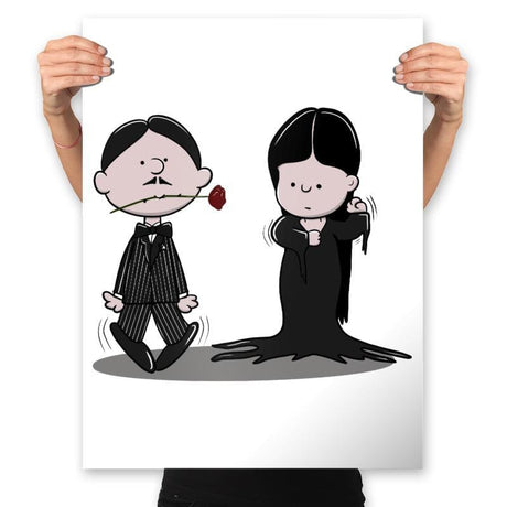 The Addams Dance - Prints Posters RIPT Apparel 18x24 / White