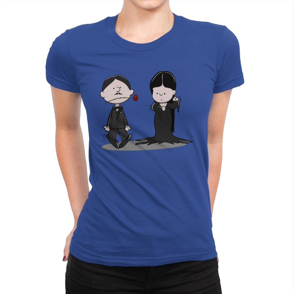 The Addams Dance - Womens Premium T-Shirts RIPT Apparel Small / Royal