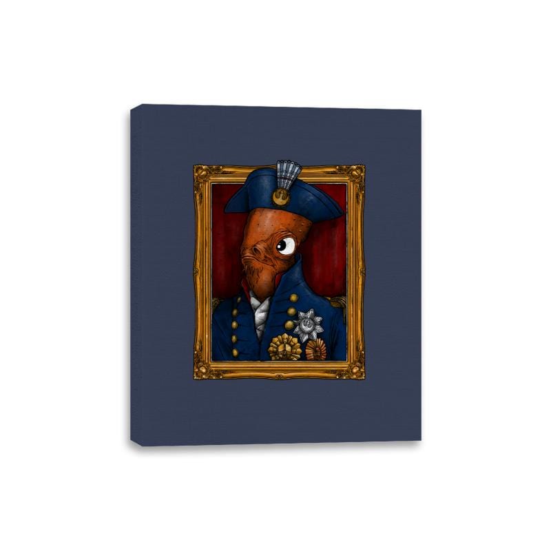 The Admiral - Canvas Wraps Canvas Wraps RIPT Apparel 8x10 / Navy