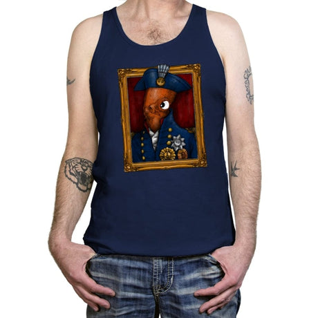 The Admiral - Tanktop Tanktop RIPT Apparel X-Small / Navy