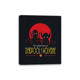 The Adventures of Deadpool & Wolverine - Canvas Wraps Canvas Wraps RIPT Apparel 8x10 / Black